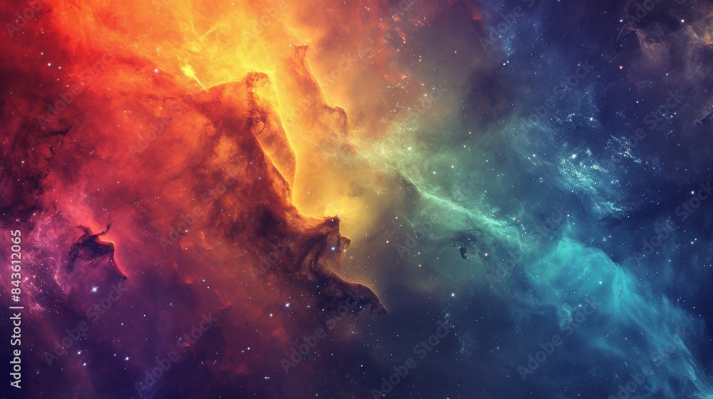 Fototapeta premium Galaxy Background