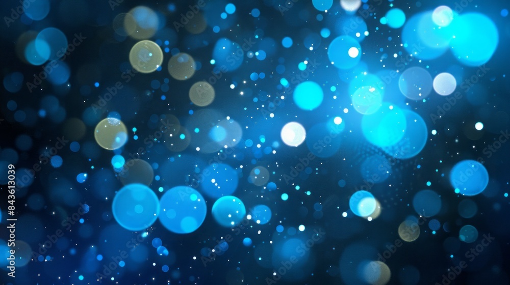 3D background blue with glowing lights. 3D background blue with glowing lights.