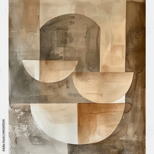 Abstract minimalist nordic vibrant wallpaper, design, decor style that captures the essence of art, with bold brushstrokes and a dynamic color palette that evokes a sense of passion and creativity