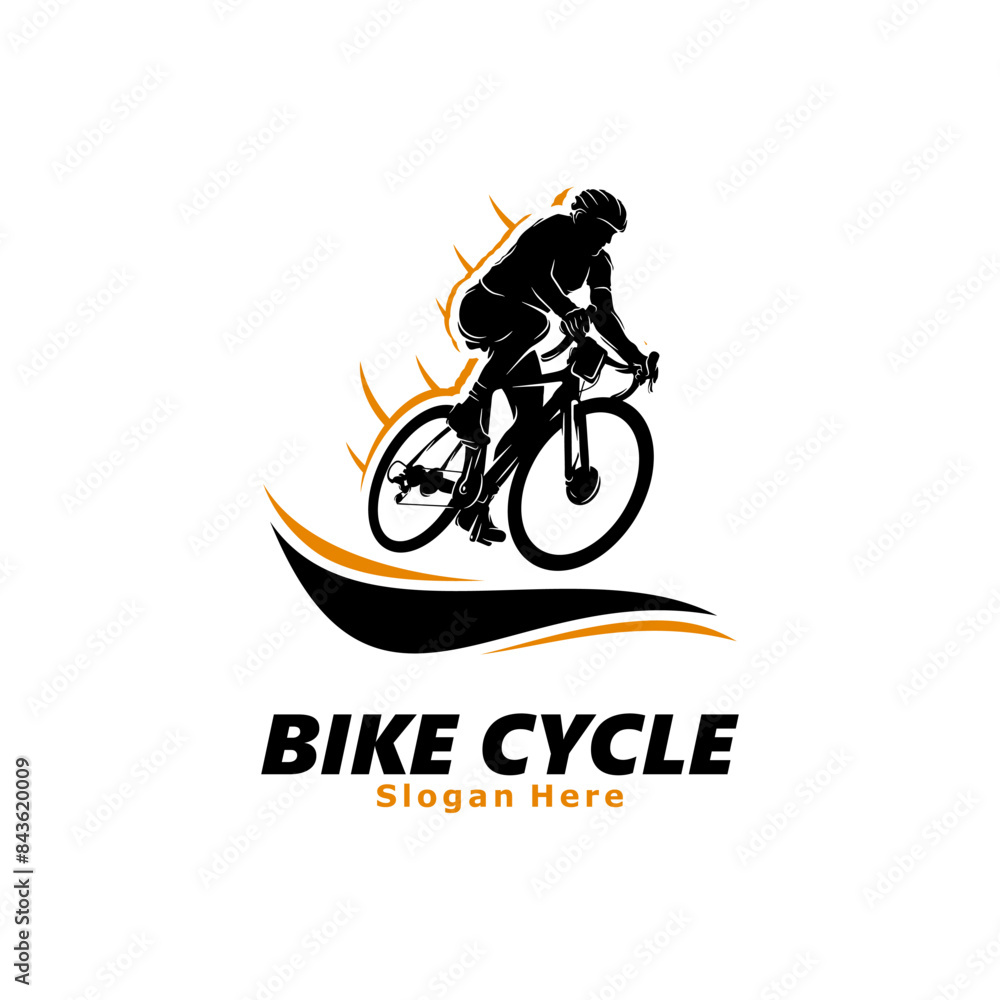 Bike Cycle Logo Template Design Illustration Bike Cycle Logo Template Design Illustration