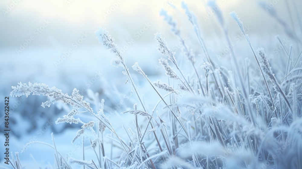 frosty grass dusted with snow in early winter morning subzero symphony frosty grass dusted with snow in early winter morning subzero symphony