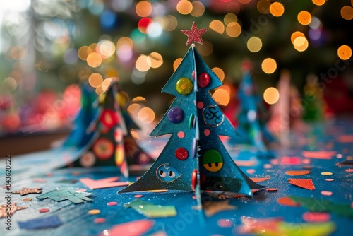 Colorful Handmade Christmas Tree Decorations