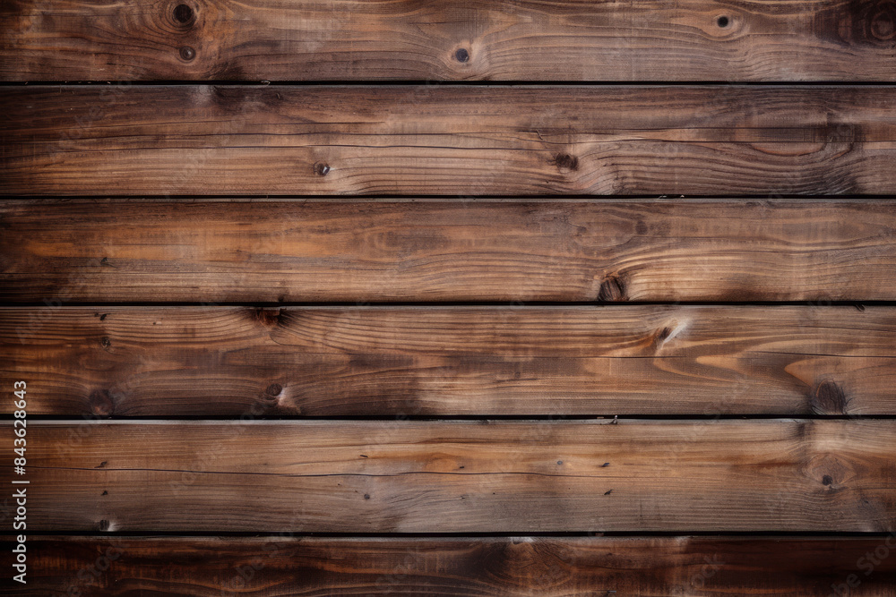 Fototapeta premium Processed collage of old vintage wooden wall texture. Background for banner, backdrop or texture