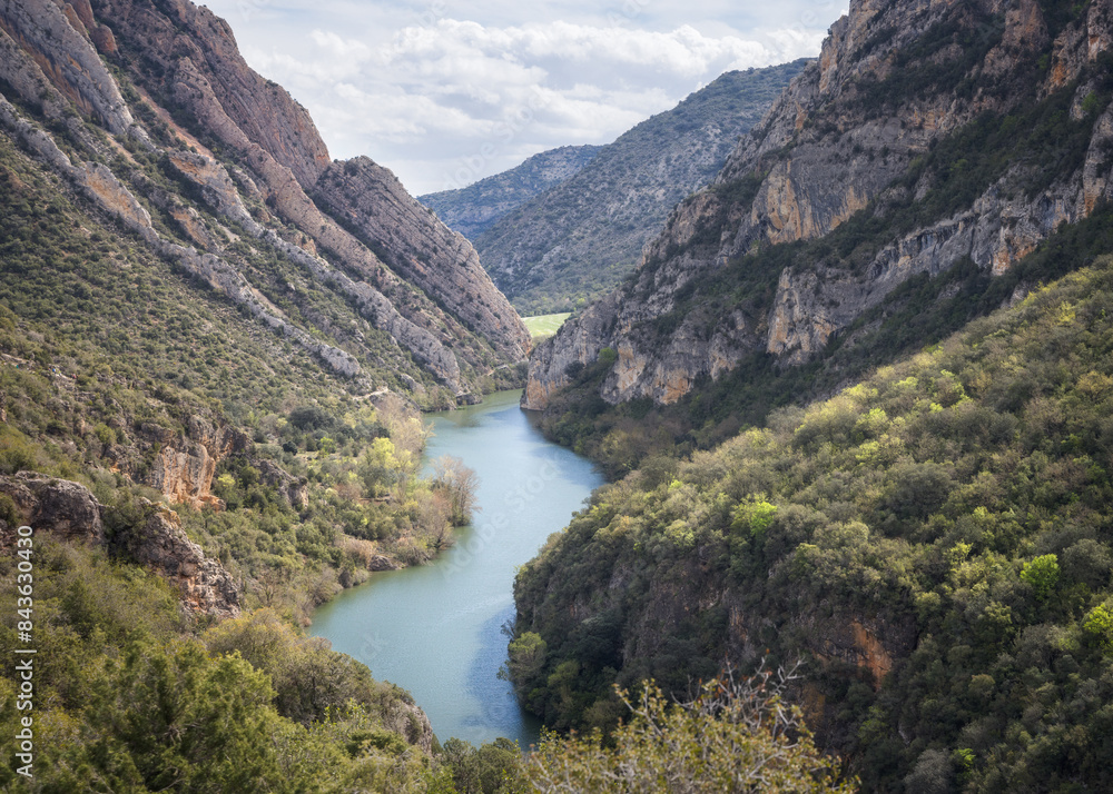 Congost de Mu Gorge in Catalonia Congost de Mu Gorge in Catalonia