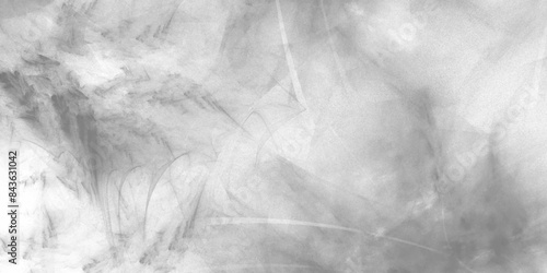 White Paper texture background. White background with gray vintage marbled texture. Monochrome black and white ink effect watercolor. Smeared gray aquarelle painted paper textured