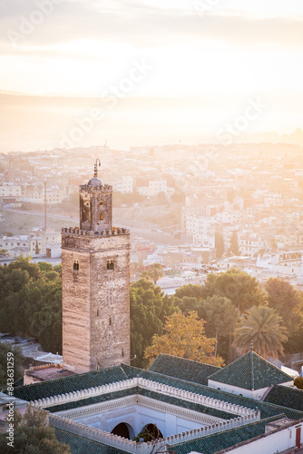 Wallpaper Mural モロッコの古都フェズの夜明け Torontodigital.ca