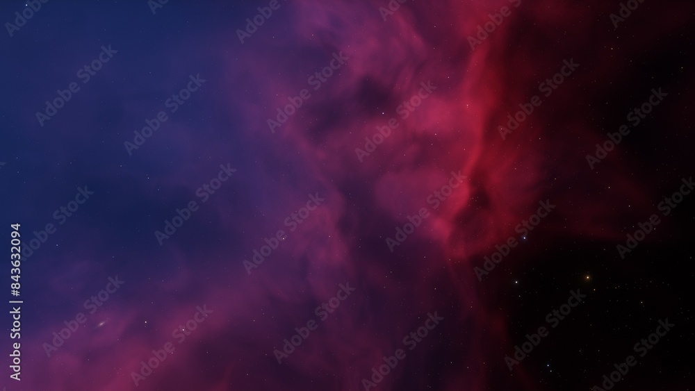 Colorful space galaxy cloud nebula. Stary night cosmos. Universe science astronomy. Supernova background wallpaper