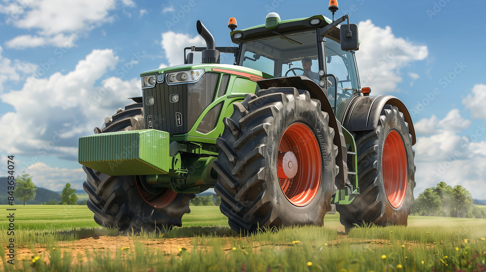 Obraz premium Farm equipment