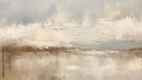 Abstract Orange and Gold Marbled Texture