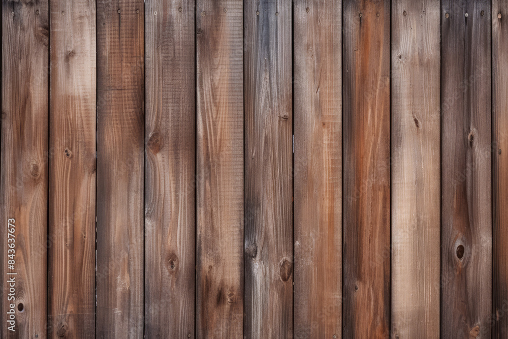 Naklejka premium Processed collage of old vintage wooden wall texture. Background for banner, backdrop or texture
