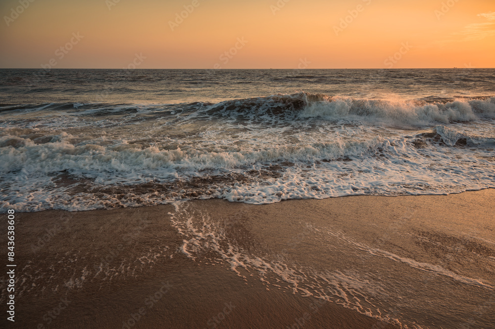 Beautiful clean golden beach of Madhavpur, Gujrat, India. Beautiful clean golden beach of Madhavpur, Gujrat, India.