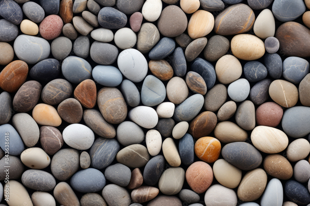 Processed collage of sea shore pebbles texture. Background for banner, backdrop or texture Processed collage of sea shore pebbles texture. Background for banner, backdrop or texture