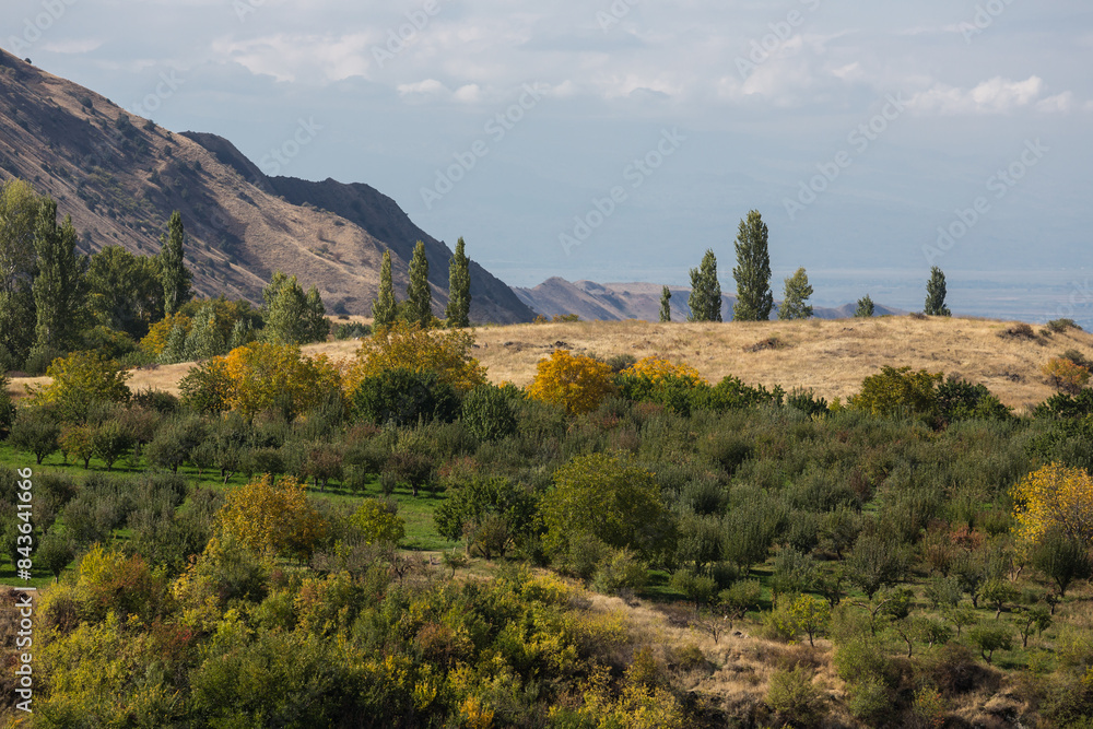 Obraz premium View of the mountains in Armenia