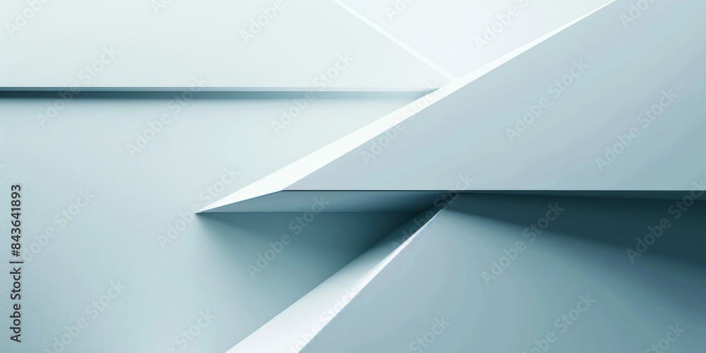 Abstract geometric shapes in blue tones Abstract geometric shapes in blue tones