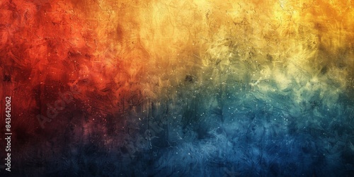 Abstract grainy texture, retro style, gradient transitions of dark and bright colors. Banner background