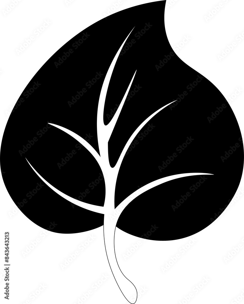 silhouette plant leaf design to natural icon silhouette plant leaf design to natural icon
