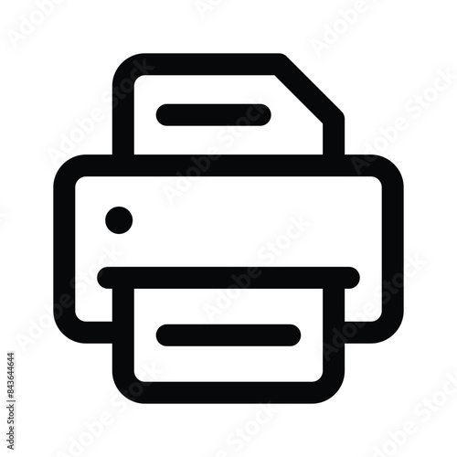 Printer vector design ready to use icon