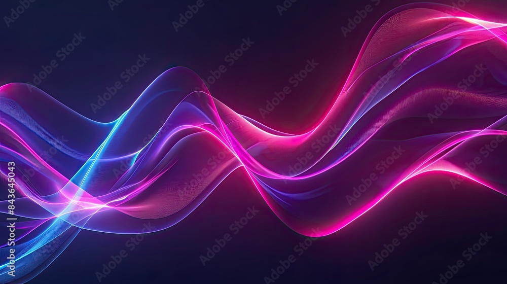 a modern flat colourful abstract background with flowing lines neon glowing profile picture border frame a modern flat colourful abstract background with flowing lines neon glowing profile picture border frame