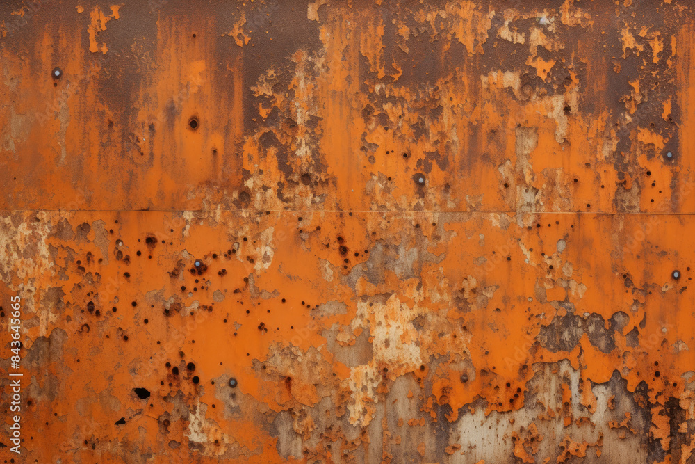 Processed collage of old rust metal wall surface texture. Background for banner, backdrop Processed collage of old rust metal wall surface texture. Background for banner, backdrop