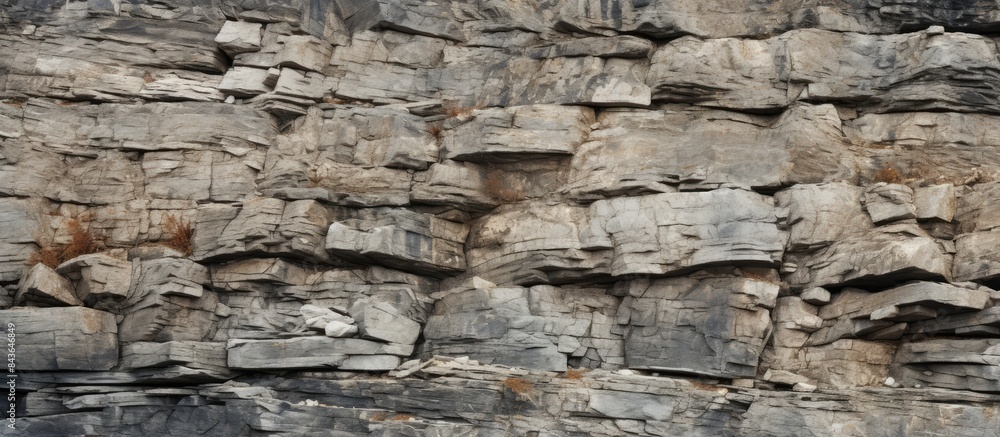A wall with a rock texture providing a rough and natural appearance perfect for a copy space image A wall with a rock texture providing a rough and natural appearance perfect for a copy space image