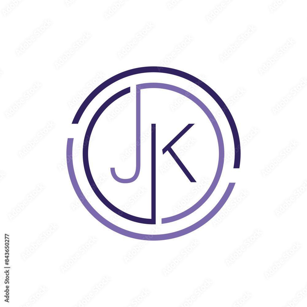 Luxury letter JK logo design.Royal premium letter JK logo design vector template Luxury letter JK logo design.Royal premium letter JK logo design vector template