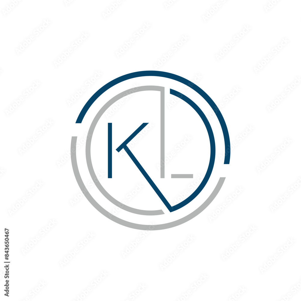 Luxury letter KL logo design.Royal premium letter KL logo design vector template Luxury letter KL logo design.Royal premium letter KL logo design vector template