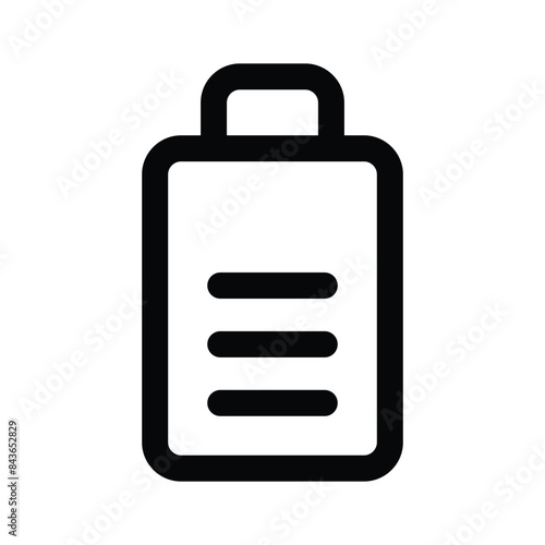 Portable battery storage, battery cell icon design © Creative studio 