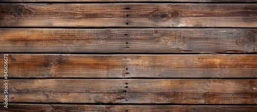 top view of aged wooden planks surface for background. copy space available