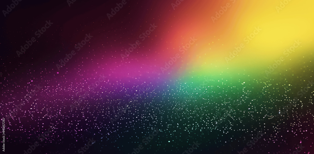 Abstract Purple Green Yellow Gradient Grainy Background Dark Design Poster Banner Abstract Purple Green Yellow Gradient Grainy Background Dark Design Poster Banner