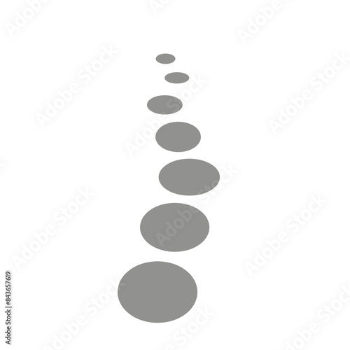 Stone path vector 