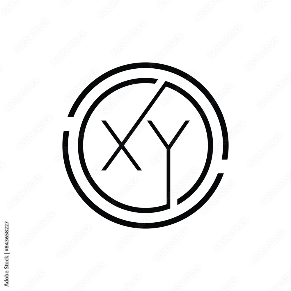 Luxury letter XY logo design.Royal premium letter XY logo design vector template Luxury letter XY logo design.Royal premium letter XY logo design vector template