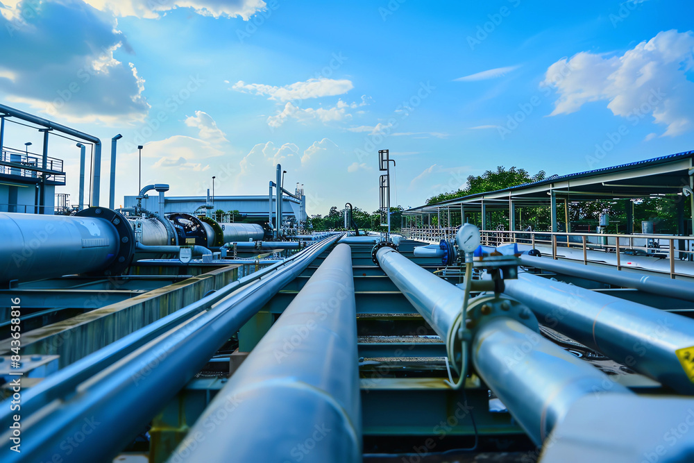 Biomass: A landfill gas recovery plant converting waste to bio energy,bio renewable industries - High Resolution Image Biomass: A landfill gas recovery plant converting waste to bio energy,bio renewable industries - High Resolution Image
