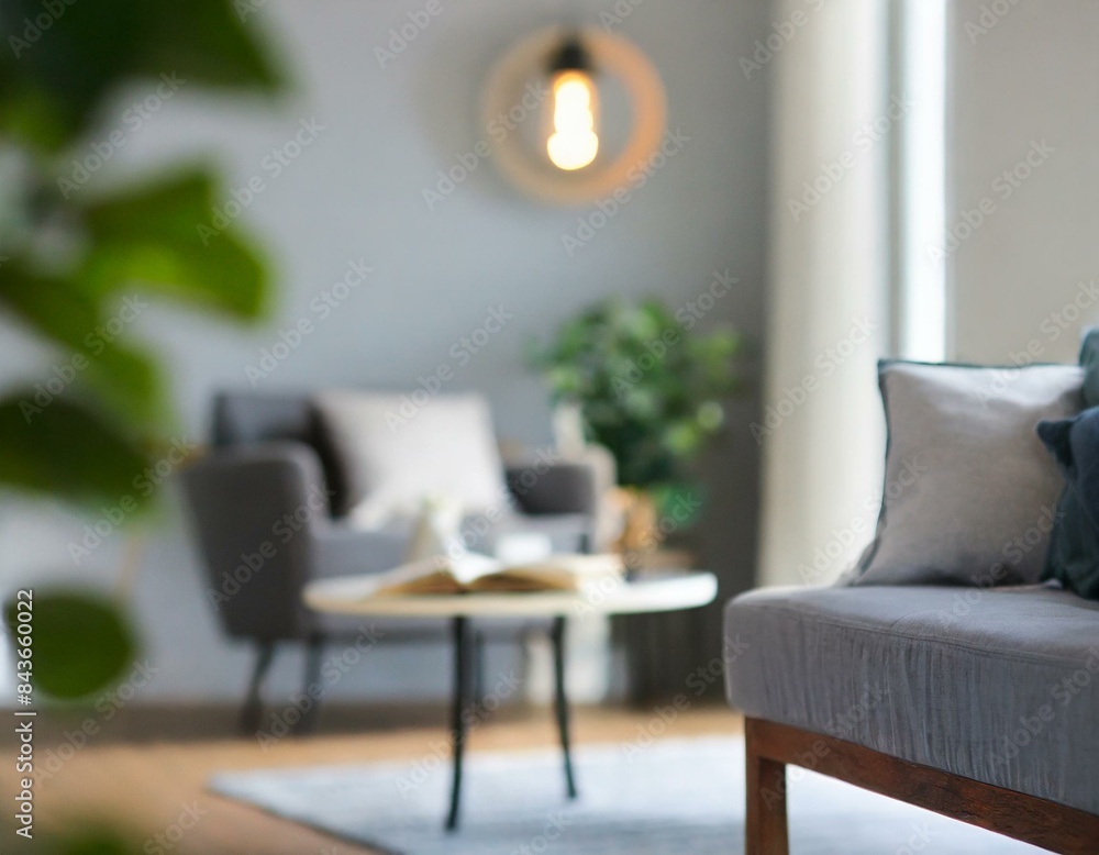 Fototapeta premium Nowoczesny salon tło