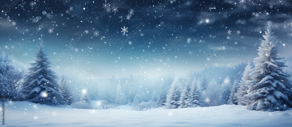 Merry christmas and happy new year greeting background winter time and snow space Falling snow background winter sky Merry christmas greeting background with copy space Merry christmas and happy new year greeting background winter time and snow space Falling snow background winter sky Merry christmas greeting background with copy space