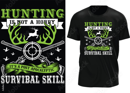 Hunting T shirt Design