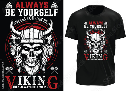 Viking T shirt Design