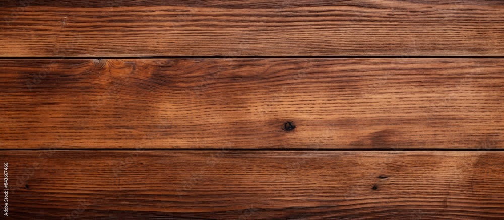 Fototapeta premium Wooden of brown textured background. copy space available