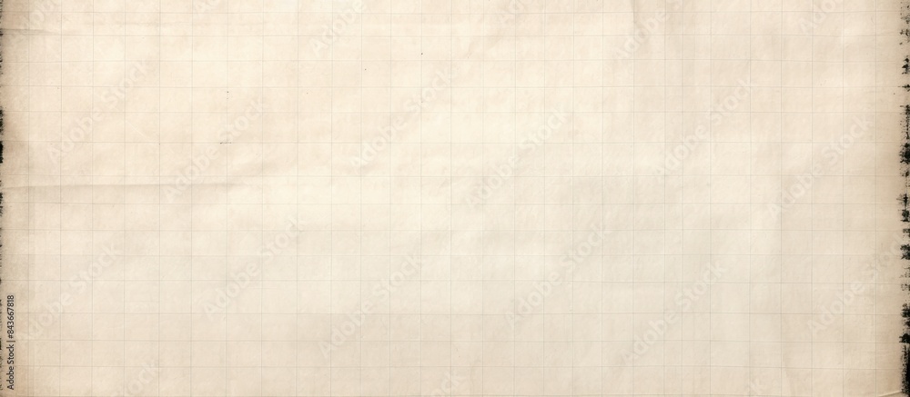 Old grid paper texture. copy space available