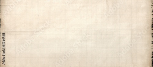 Old grid paper texture. copy space available