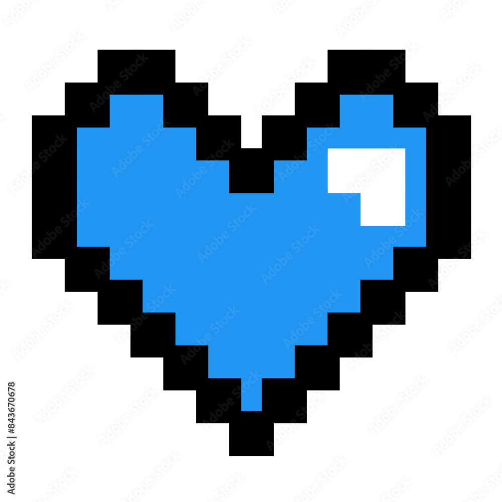 pixel art heart shape emoticon icon, retro pixel love icon button pixel art heart shape emoticon icon, retro pixel love icon button