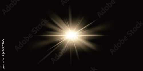 光のエフェクト素材