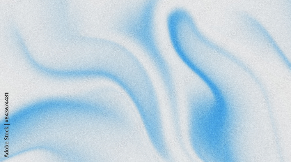 Fototapeta premium Abstract grainy gradient background glowing color wave backdrop noise silk texture banner poster header design