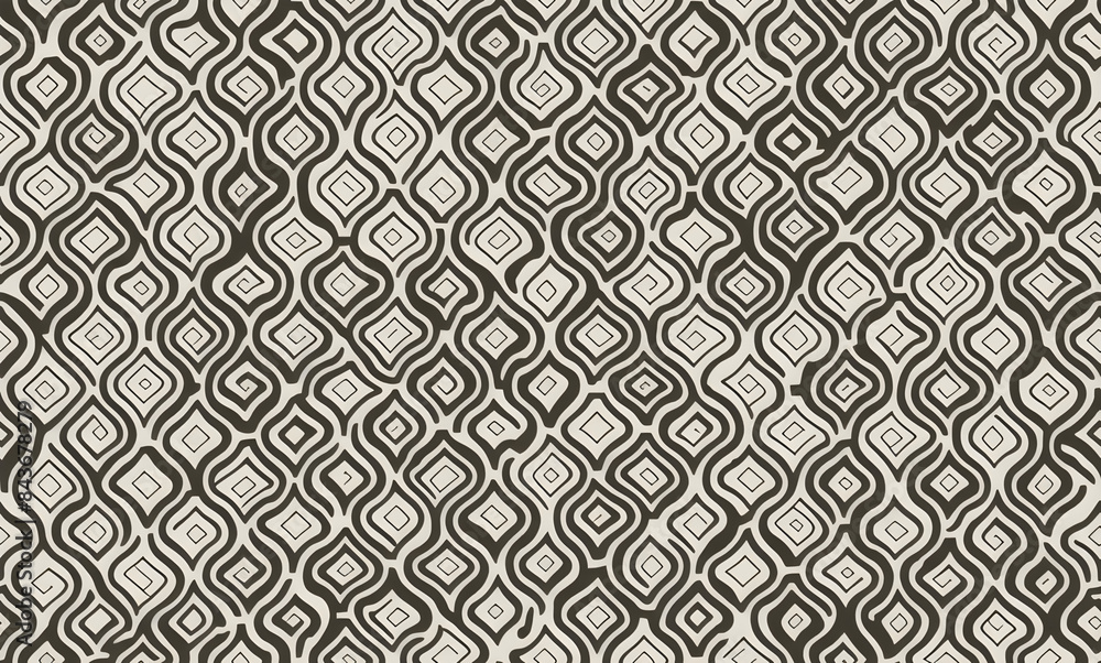 Abstract seamless pattern. AI generated. Abstract seamless pattern. AI generated.