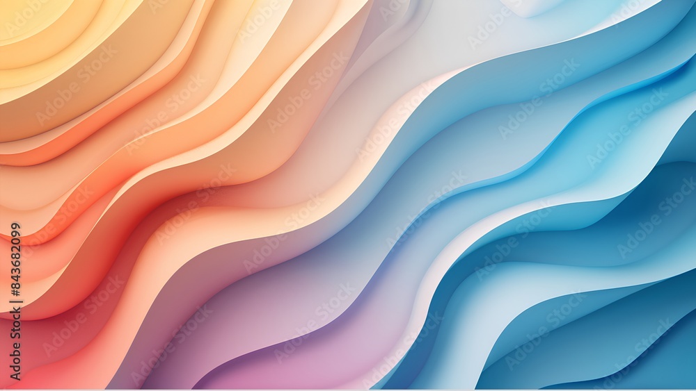 Obraz premium abstract waves background
