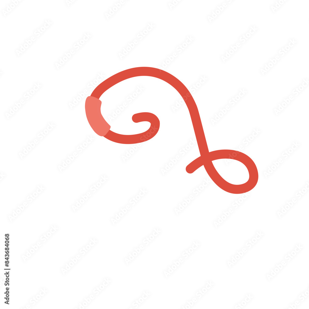 red worm vector red worm vector