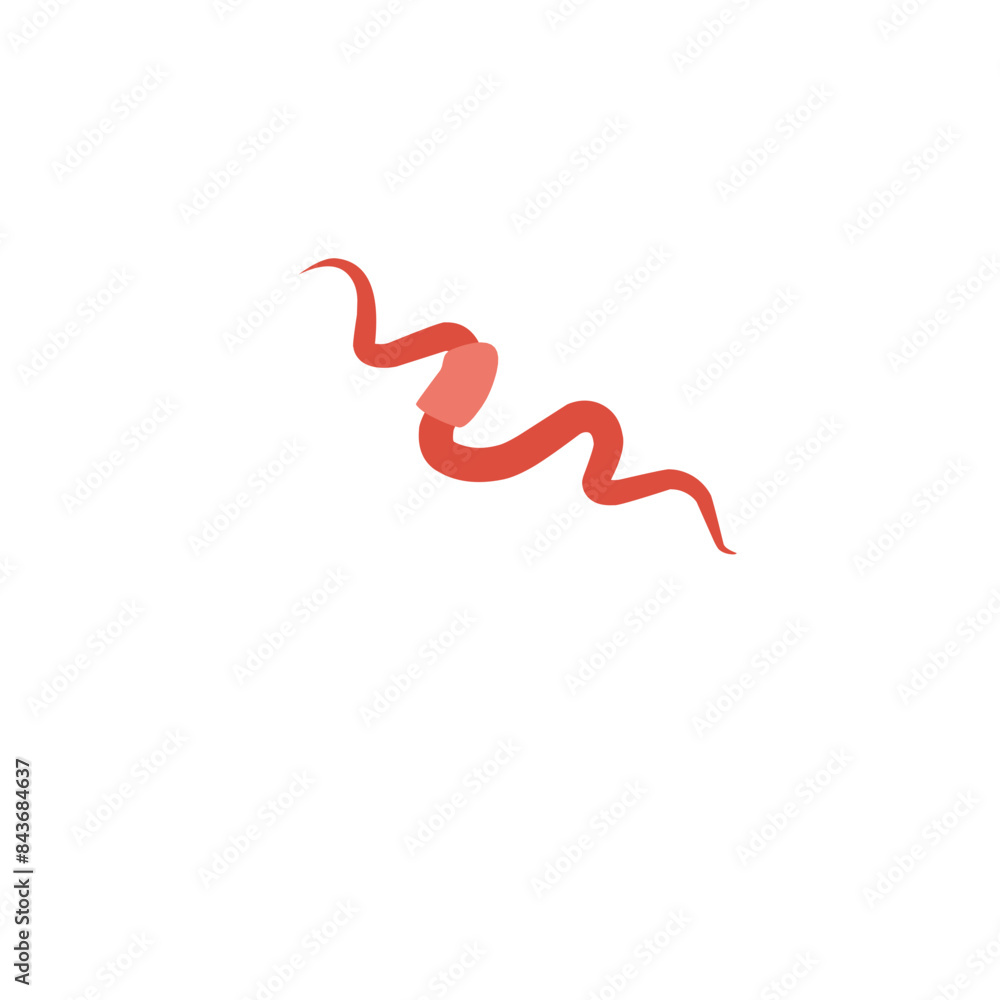 red worm vector red worm vector