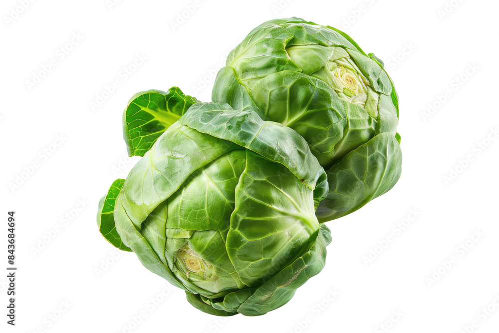 Brussels sprout isolated on transparent background Brussels sprout isolated on transparent background