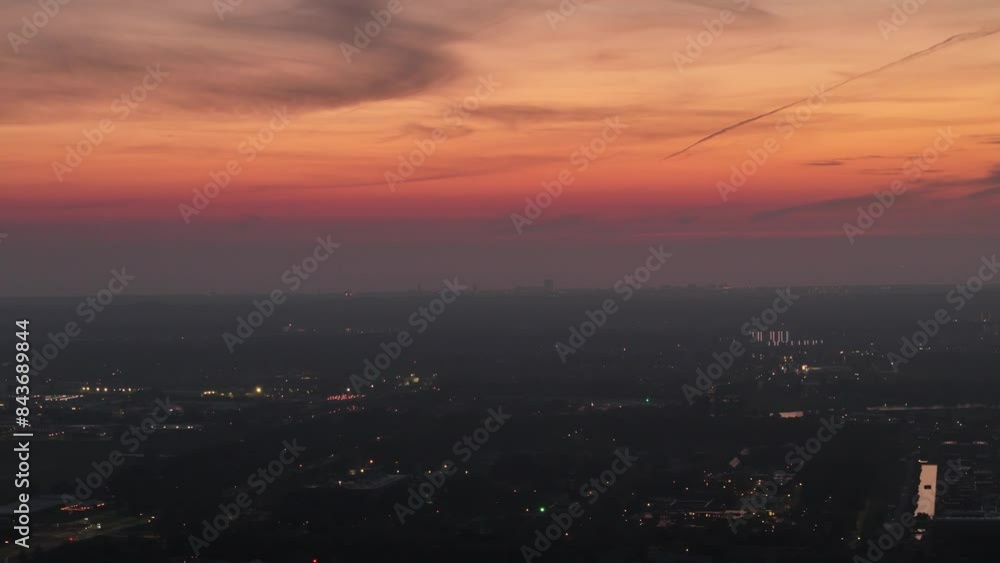 Red Sunset - Side ways close up sunset distance Red Sunset - Side ways close up sunset distance