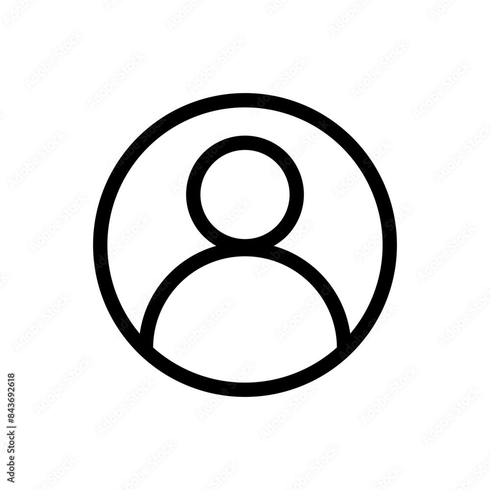 Profile Photo Icon for User Avatars, Social Media, and Personal Identification Graphics Profile Photo Icon for User Avatars, Social Media, and Personal Identification Graphics