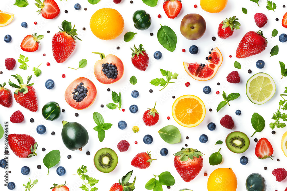 seamless pattern with fruits seamless pattern with fruits